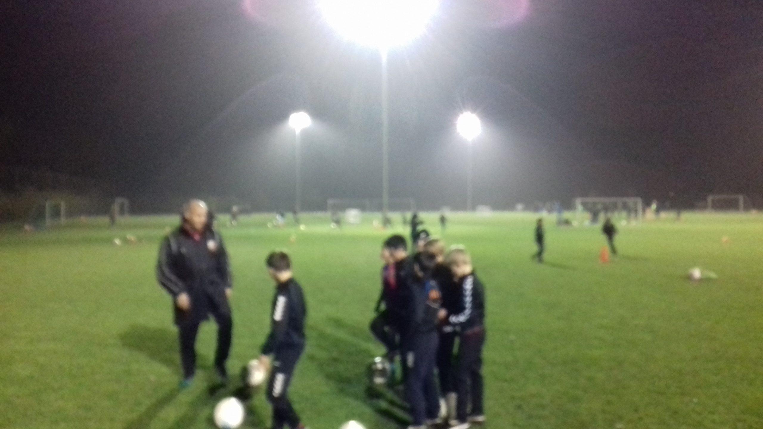 Training selectie aan jeugd